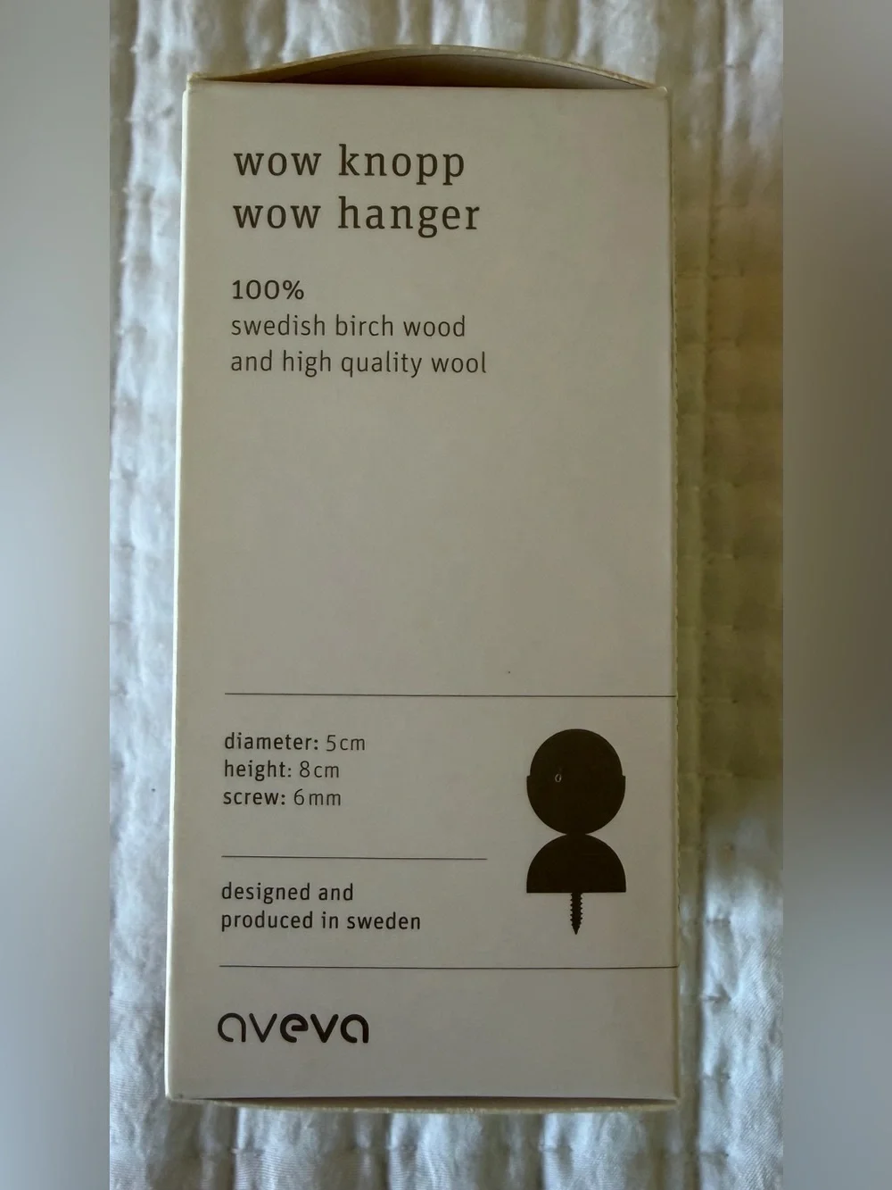 Wall Hangar - Unique Swedish made wool and birch!